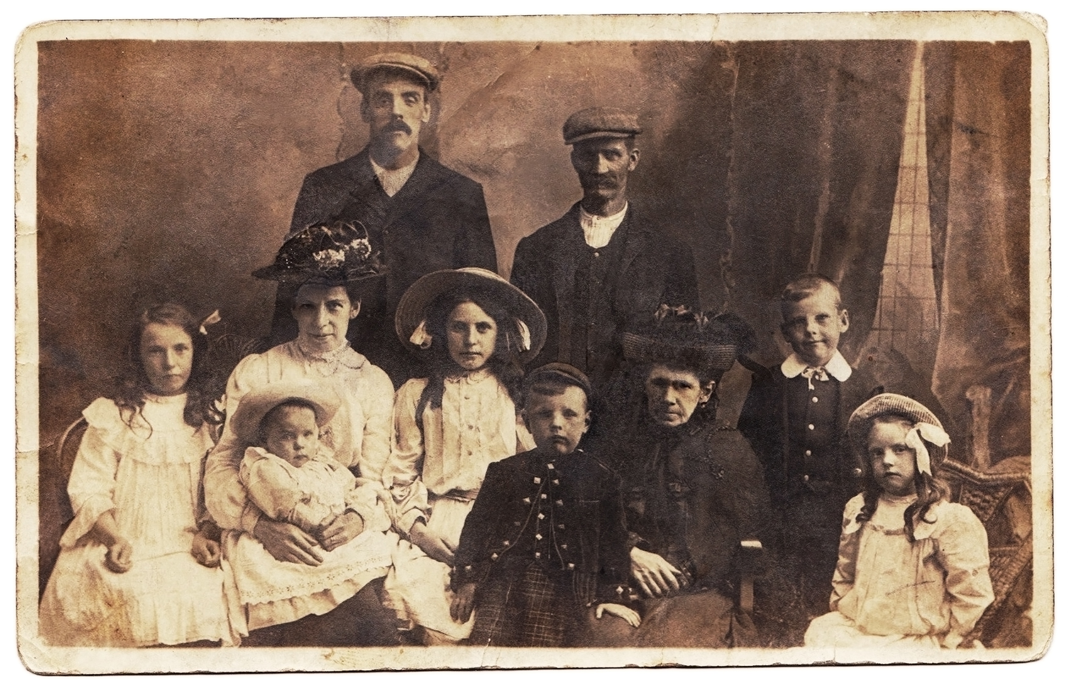 how to write family history in case study