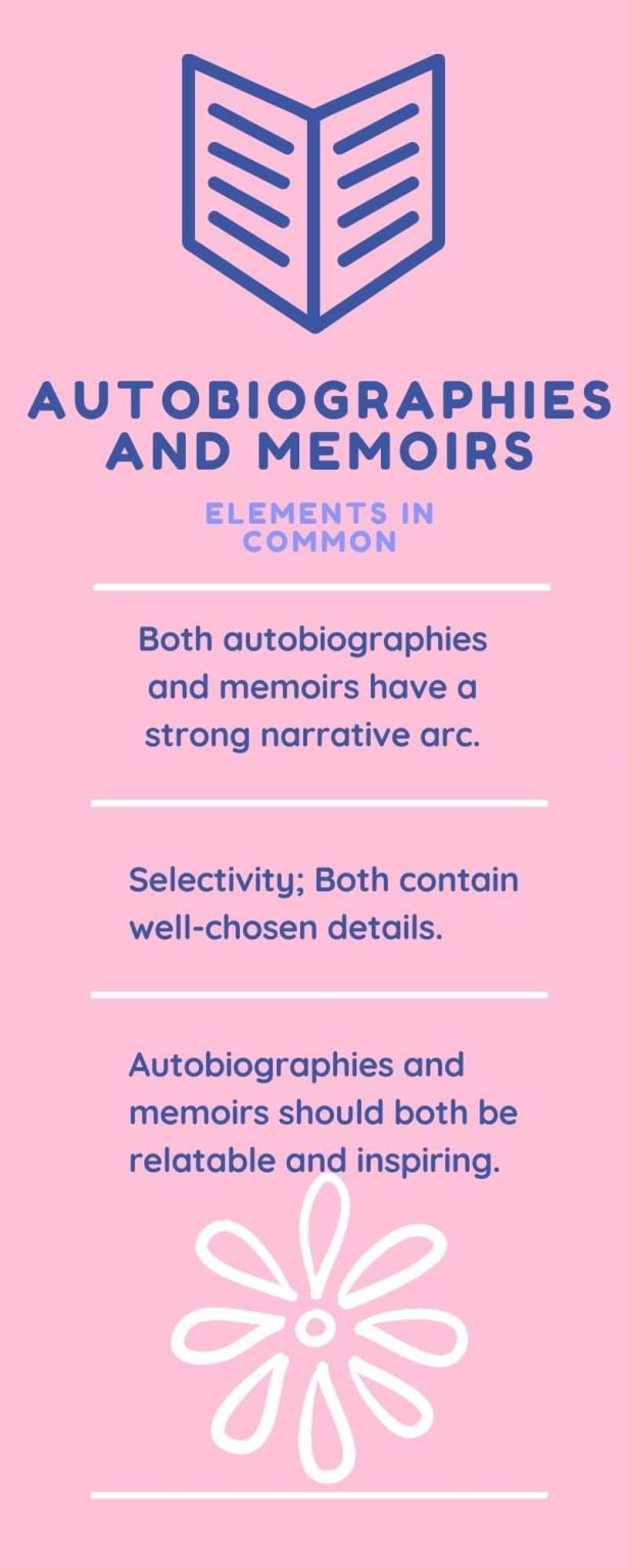 Autobiography Or Memoir? Choosing The Right Format For Writing Your ...